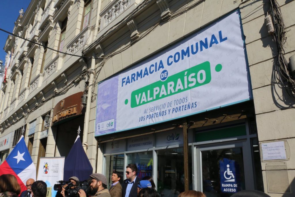 Valparaíso será la primera ciudad del país en constituir una red de Farmacias Populares