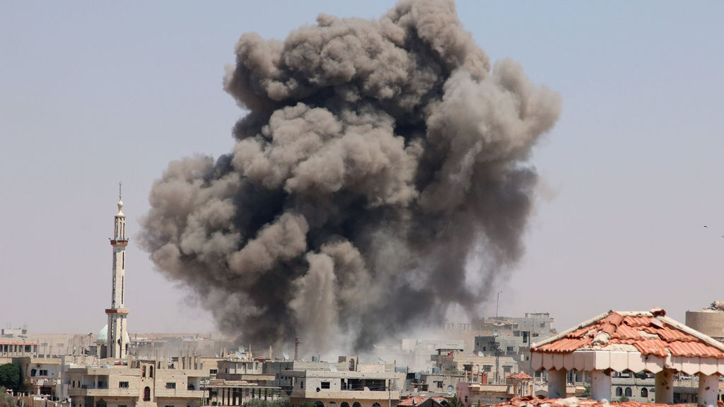 Cifra de civiles muertos por bombardeos en Siria aumenta a 14