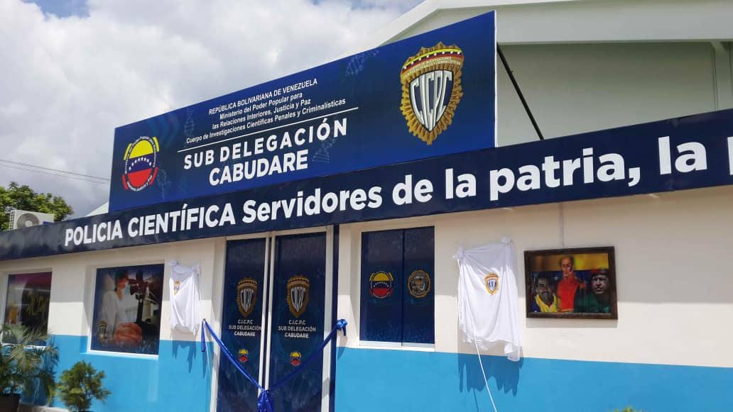 Inaugurada Sub-Delegación del CICPC en Cabudare estado Lara – Venezuela