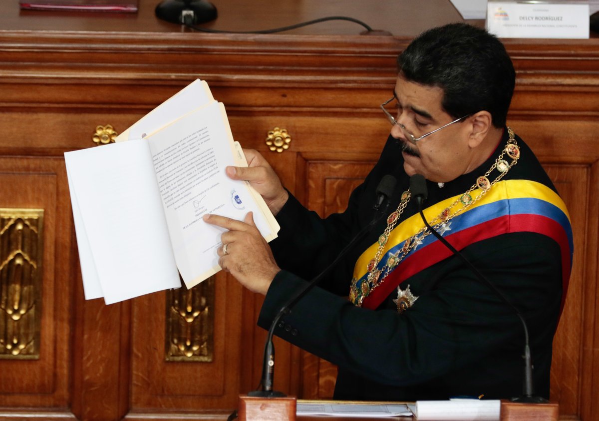 Presidente Nicolás Maduro solicitará a la ANC reforma al Código Penal venezolano