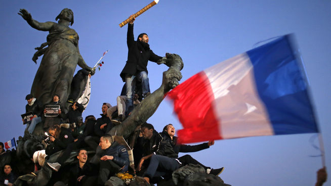 Manifestaciones en Francia contra la destrucción del modelo social