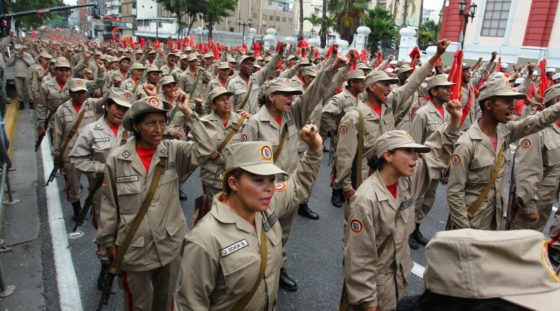 Milicia Nacional venezolana tendrá un millón de efectivos en 2019
