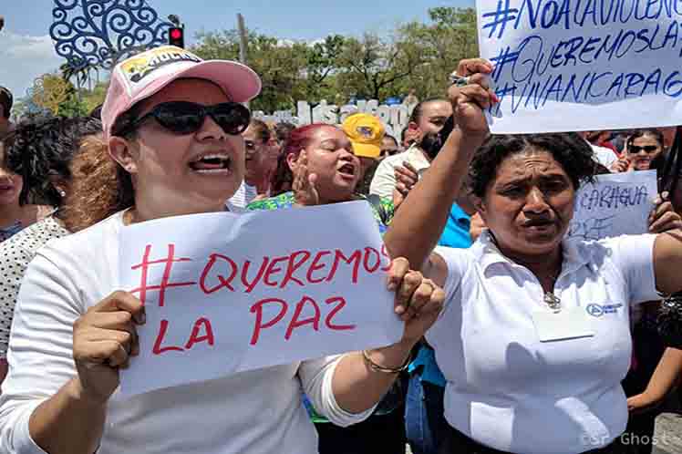 Por la Paz: Movimientos sociales nicaragüenses convocan tuitazo mundial