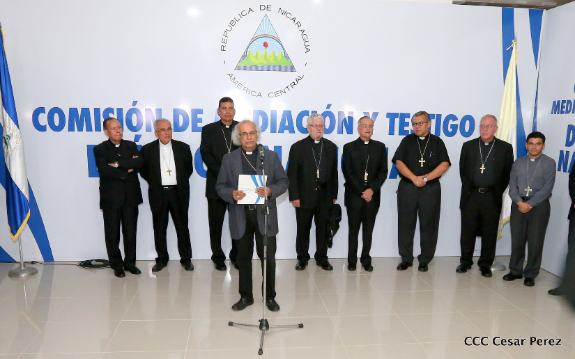 Iglesia entregó propuestas para la búsqueda de la paz en Nicaragua