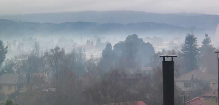 El sur bajo emergencia ambiental: Bajas temperaturas influyen en las malas condiciones