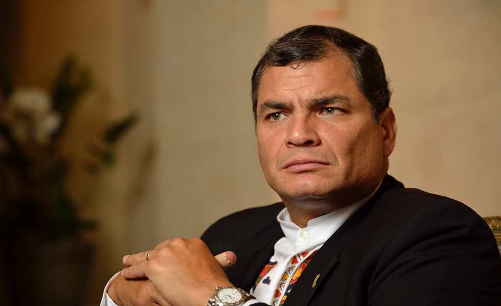 Rafael Correa evalúa pedir asilo en Bélgica ante «complot» en su contra