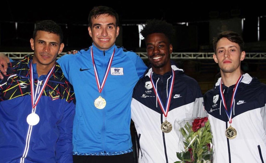 Rubén Limardo ganó plata en Panamericano de Esgrima