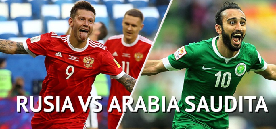 Minuto a minuto: Partido inaugural Rusia-Arabia Saudí