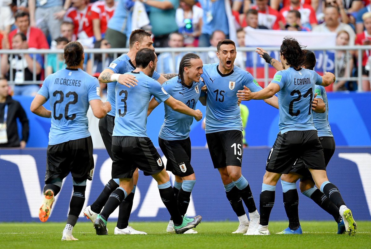 Uruguay demuestra en el Mundial que mantiene un excelente nivel de fútbol