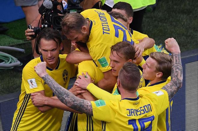 Suecia saca sus primeros tres puntos ante Korea del Sur