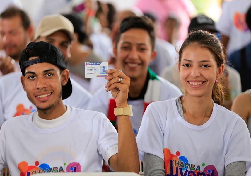 Con más de un millón de beneficiados arriba a su primer aniversario el Plan Chamba Juvenil