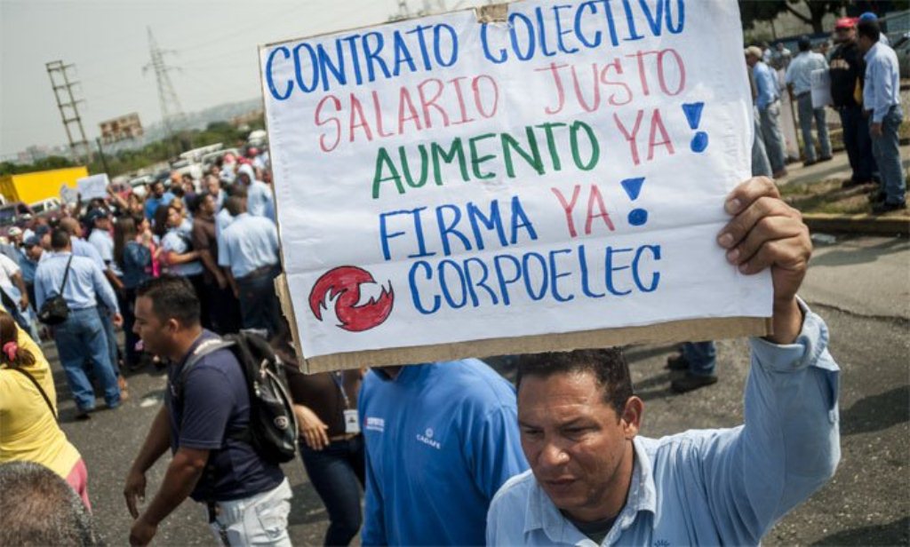 sector eléctrico venezolano exige reivindicaciones