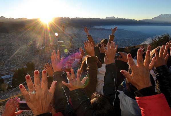 El hemisferio sur recibe el solsticio de invierno