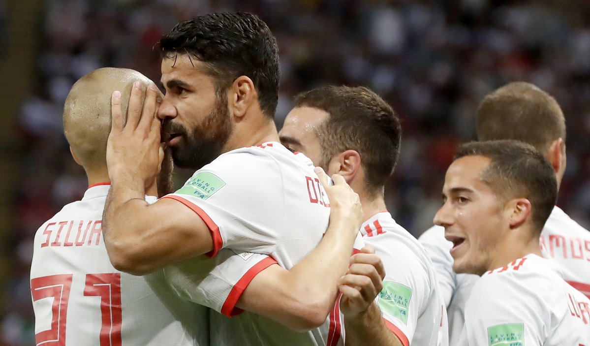 España sufre su victoria ante Irán en el Mundial