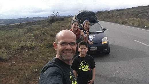 Conozca la travesía de una familia maracucha que viajó en su carro para Argentina