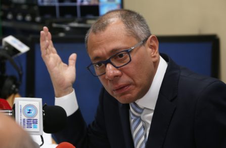 Le negaron la apelación al exvicepresidente ecuatoriano Jorge Glas