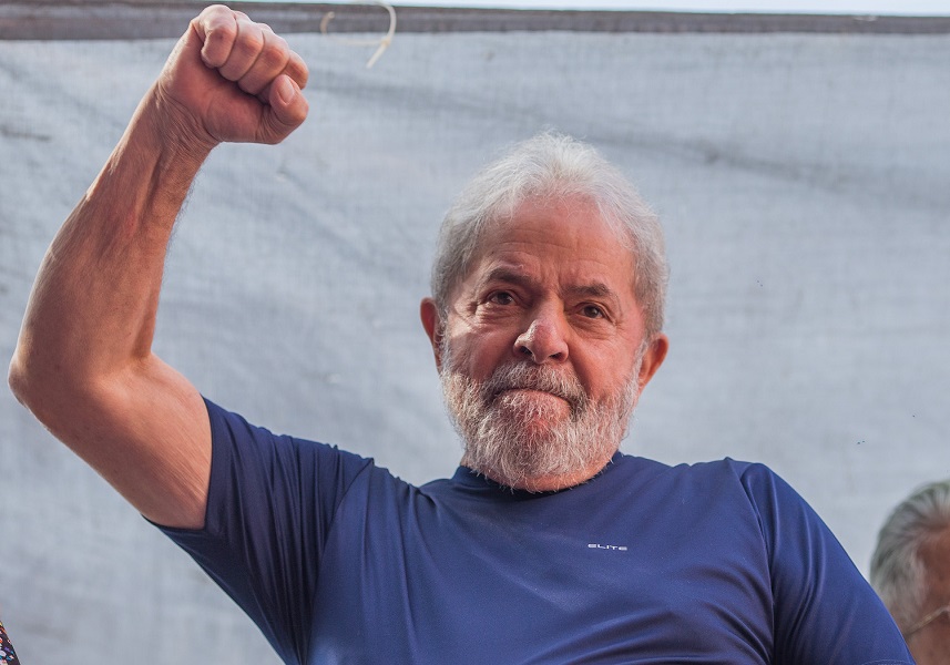 Lula lidera intención de voto en Brasil con amplia ventaja