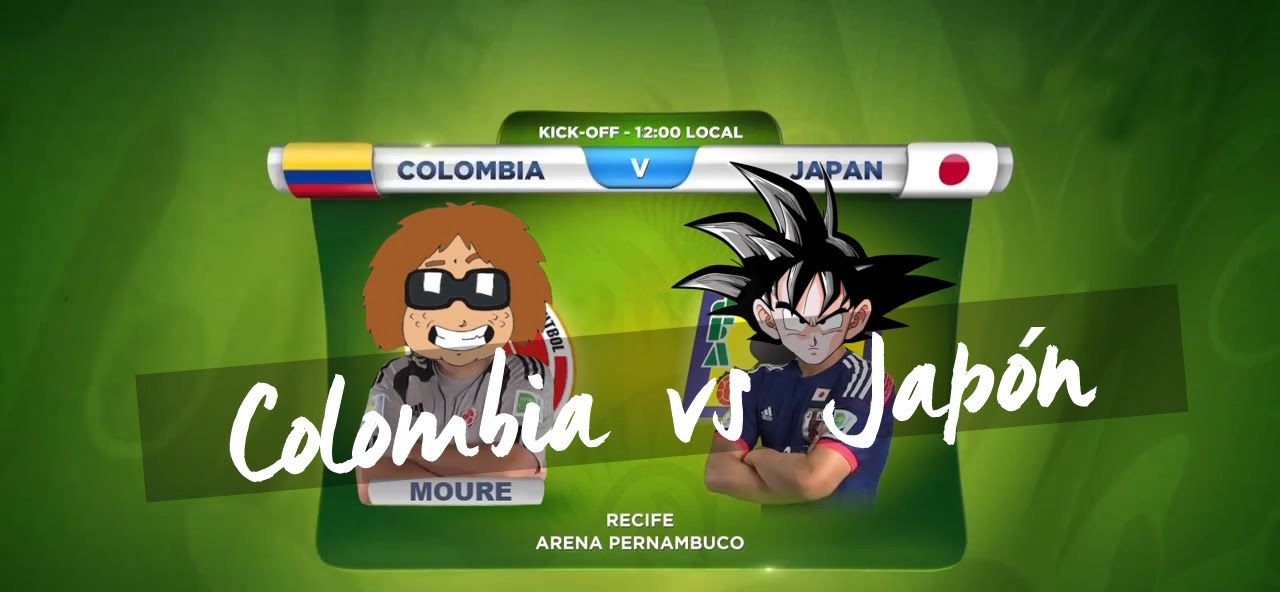 Colombia versus japon