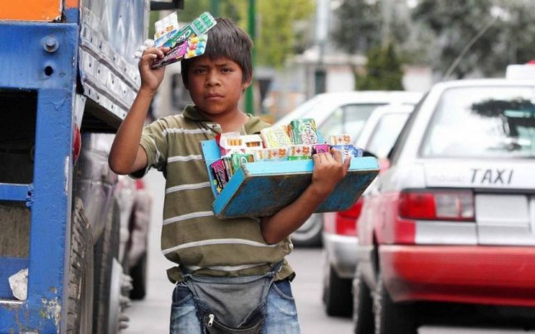 Trabajo infantil, la realidad de 400 mil niños en Ciudad de México