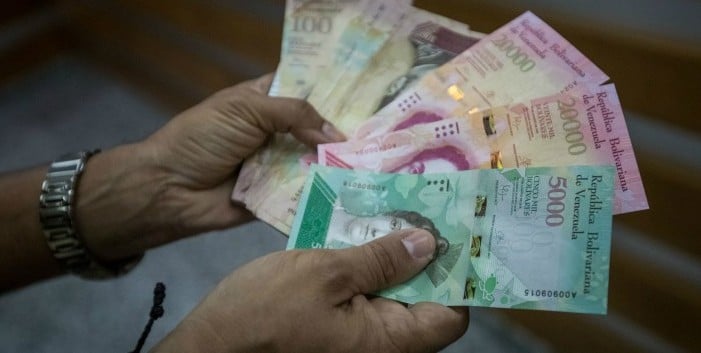 Gobierno venezolano incautó 127.507.650  euros destinados al contrabando del papel moneda nacional