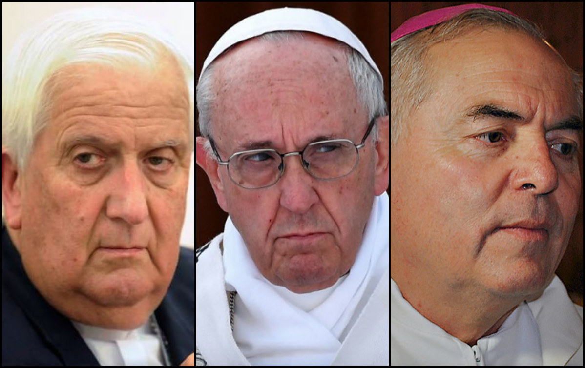 Pulgar abajo del Papa Francisco a los obispos Alejandro Goic y Horacio Valenzuela