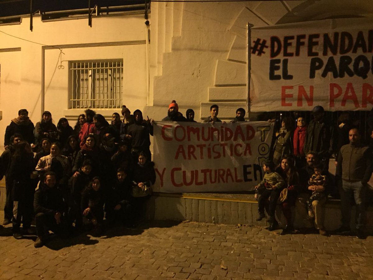 Artistas y organizaciones se tomaron indefinidamente el Parque Cultural de Valparaíso