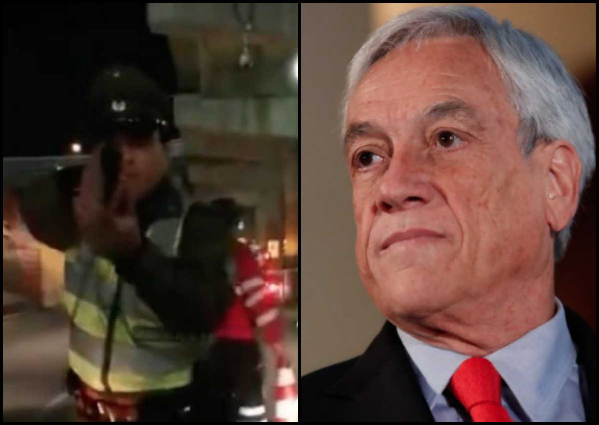 Piñera defiende a carabinero que disparó a conductor de Uber