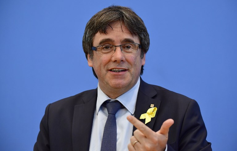 Expresidente catalán Carles Puigdemont regresará a Bélgica