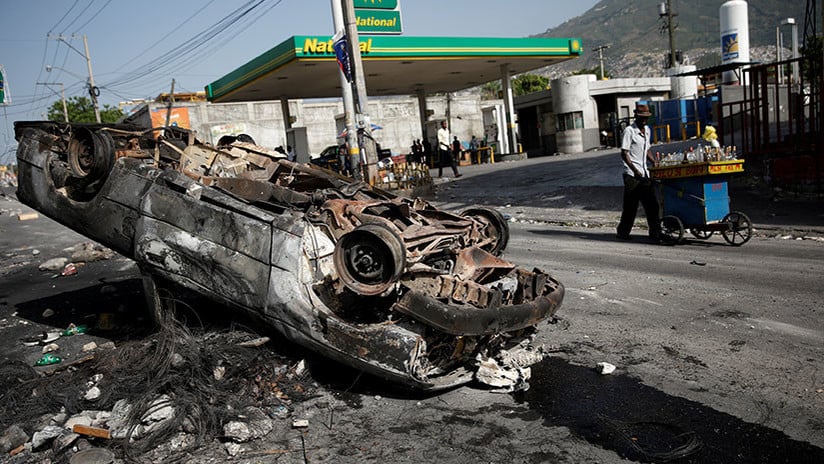 Disturbios en Haití son «alentados» por sectores políticos y empresariales