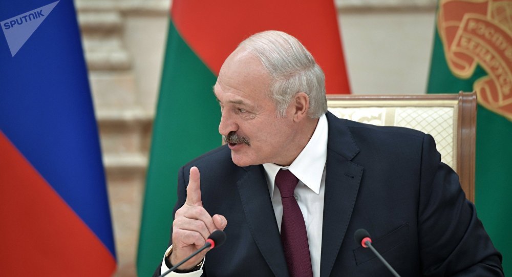 Lukashenko. bloques amenaza para la seguridad