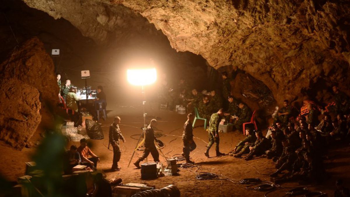 El rescate de los niños de la cueva en Tailandia será llevado al cine