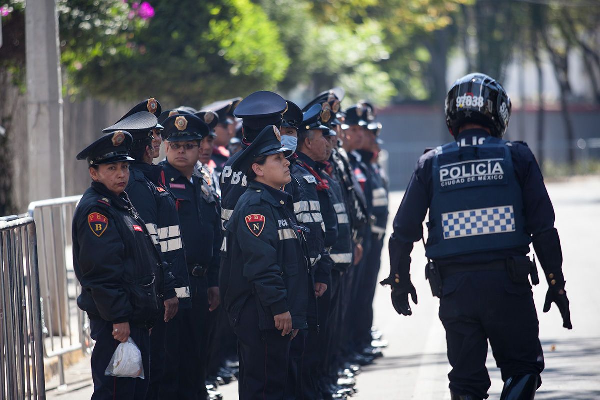 Casi mil personas detenidas por droga y robo en Ciudad de México