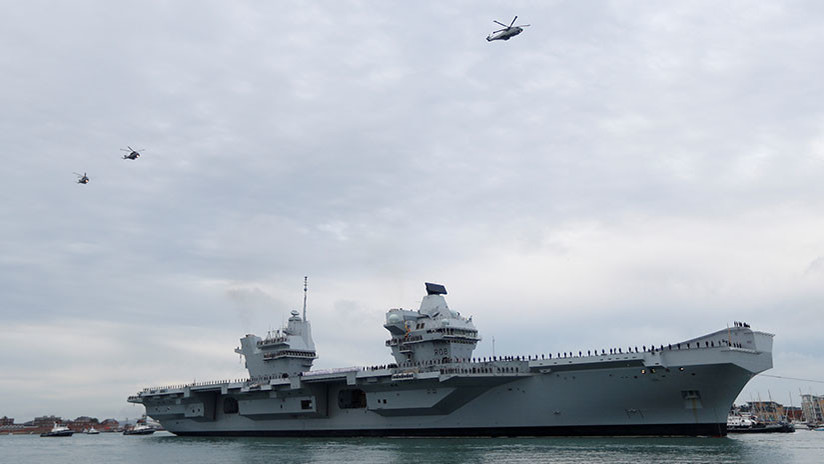 Londres enviaría al Pacífico portaviones por tensiones en mar de China Meridional