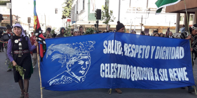 Organizaciones llaman a marchar este domingo en apoyo al machi Celestino Córdova