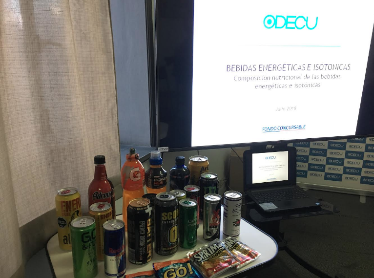 ODECU llama a evitar consumo de bebidas energéticas e isotónicas