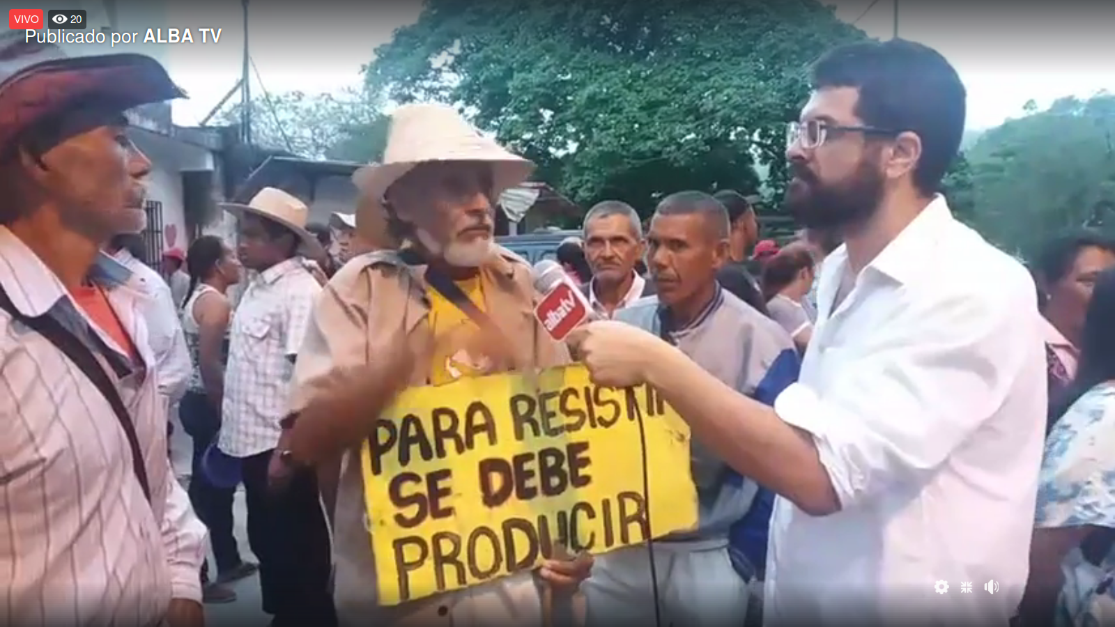 Campesinos de la Marcha Admirable llegan a Caracas (+VIDEO)