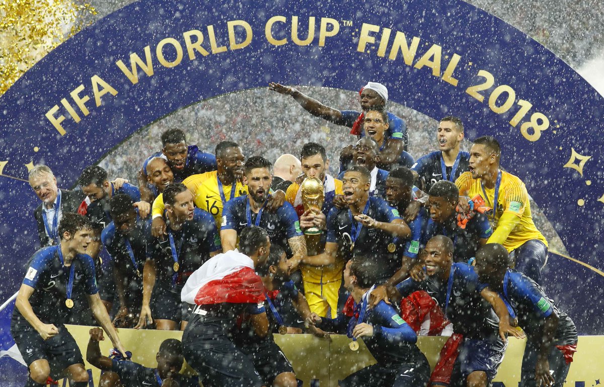 Francia se convierte en campeona del Mundial Rusia 2018