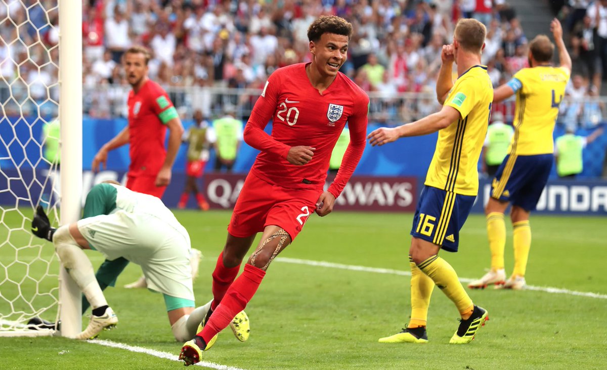 Inglaterra es el tercer clasificado a la ronda semifinal del Mundial
