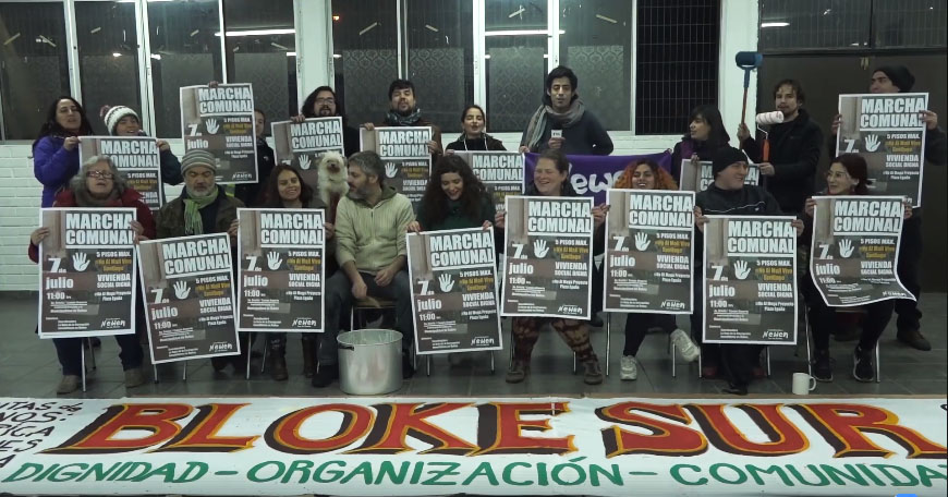 Convocan a marcha en contra de proyectos inmobiliarios y comerciales en Ñuñoa
