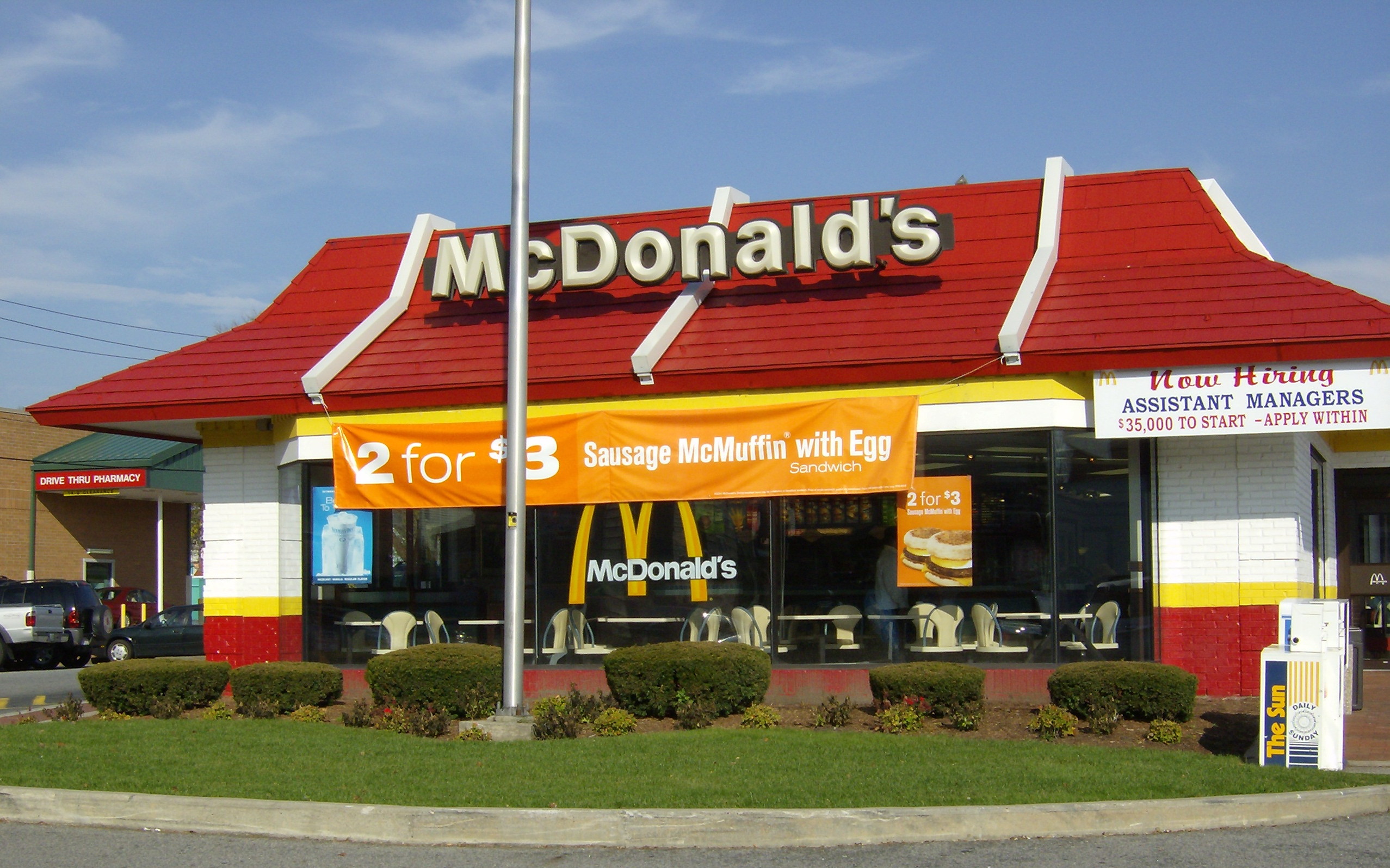 Más de 100 personas enfermas por comida de McDonald’s