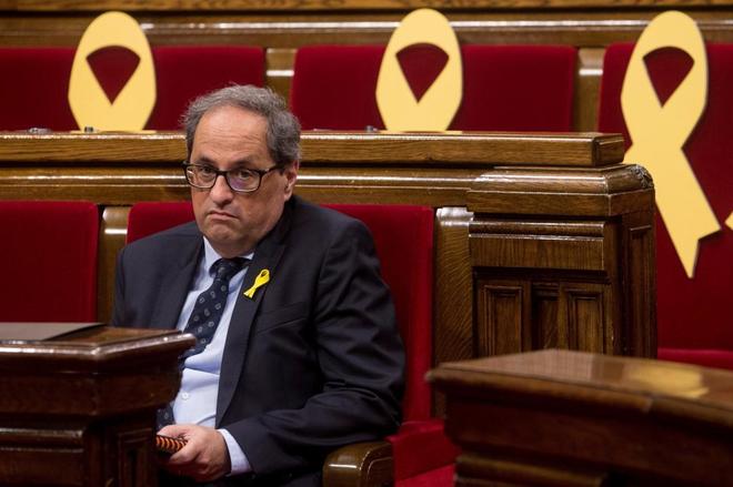 Cataluña se ganó el derecho a la autodeterminación, afirma Torra