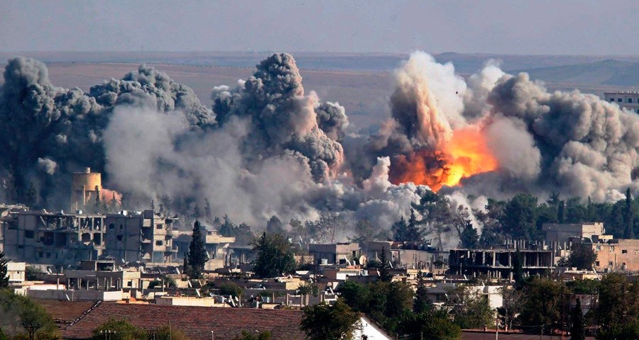 Bombas inteligentes de EE. UU. mata 30 civiles en Siria
