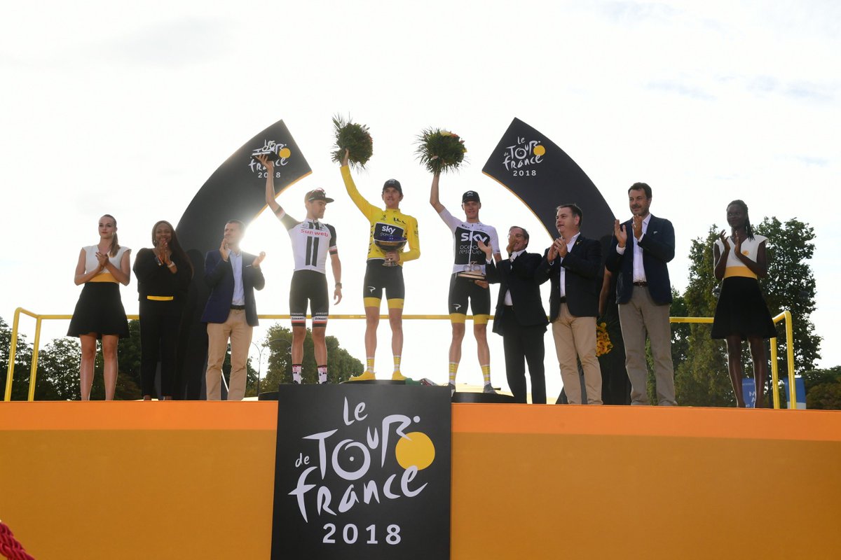 Ciclista británico Geraint Thomas conquistó Tour Francia