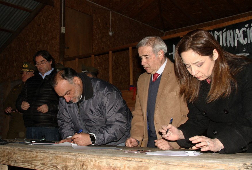 Deberán cerrar el relave: Vecinos de Cuncumén celebraron acuerdo con Minera Los Pelambres