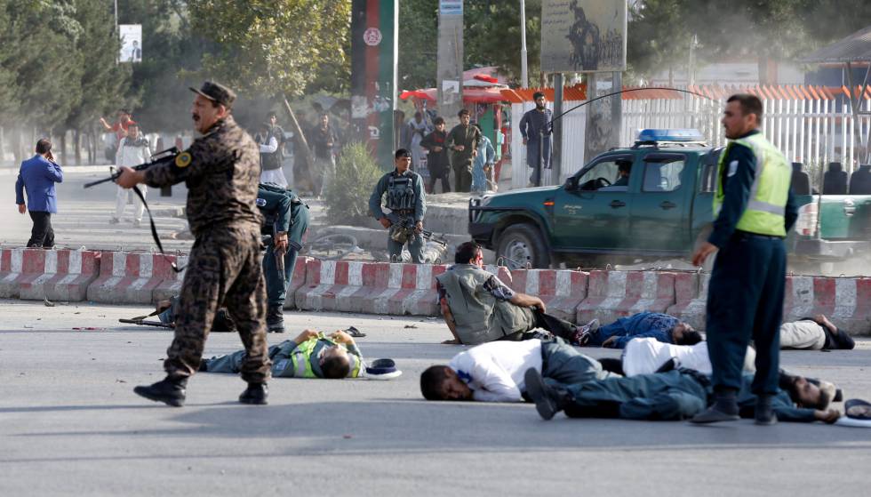 (+Imágenes) 23 muertos y 107 heridos es el saldo del atentado suicida contra vicepresidente afgano, Abdul Rashid Dostum