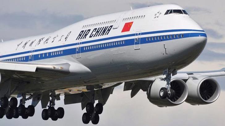 Mensaje terrorista produce aterrizaje imprevisto en vuelo de Air china