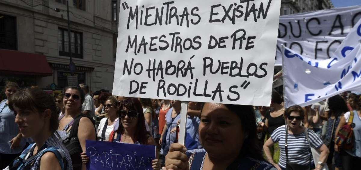 CTERA: Macri viola los derechos de los docentes y estudiantes argentinos (+Video)