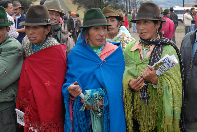Indígenas en Ecuador esperan nuevo censo para determinar su población