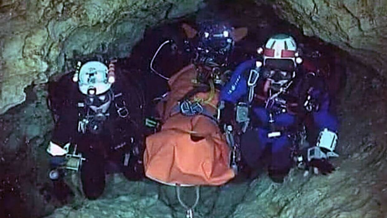 Difunden video de la operación de rescate en la cueva tailandesa (+VIDEO)