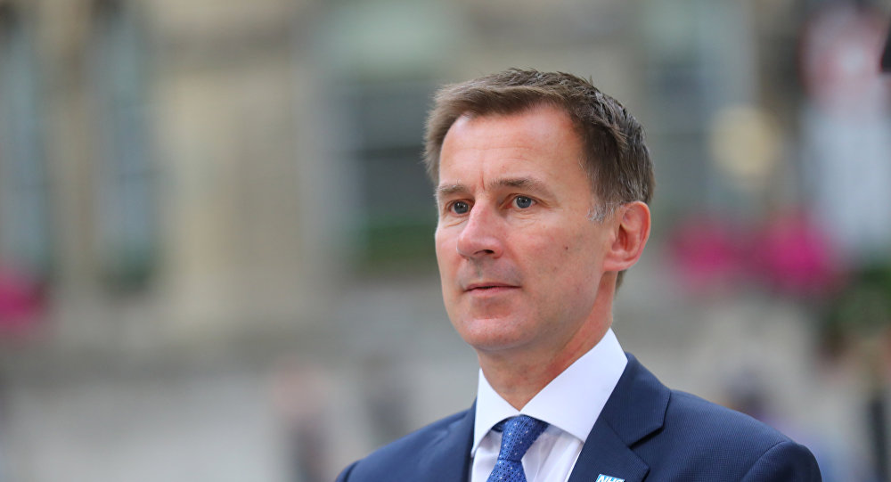Reino Unido nombra a Jeremy Hunt como nuevo ministro de Exteriores